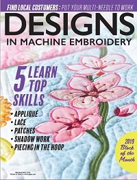 Designs in Machine Embroidery № 116 2019
