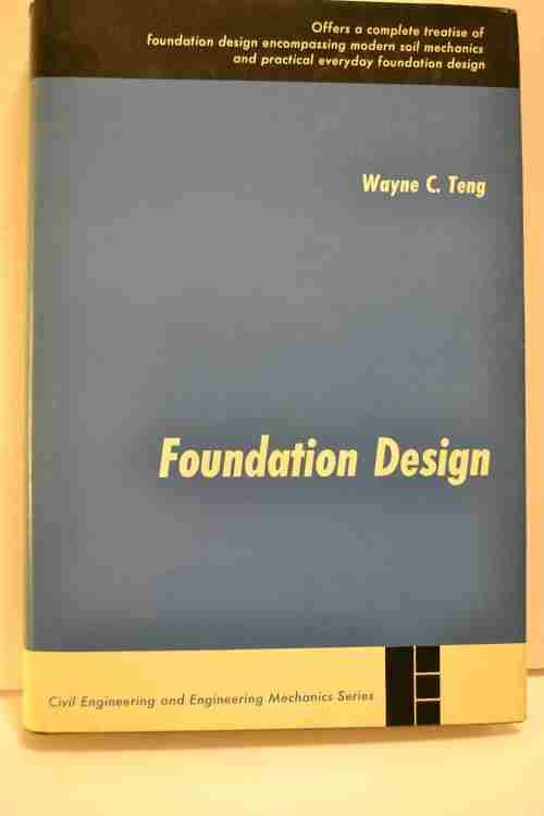 Foundation Design. Проектирование фундаментов