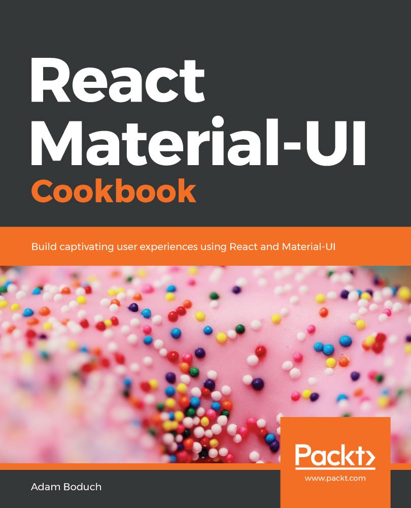 React Material-UI Cookbook (+code)